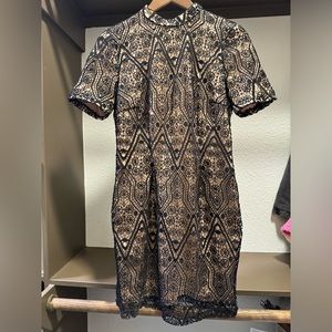 Forever 21 lace cutout dress